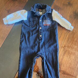 Toddler Harley Davidson Jumpsuit